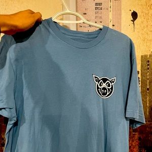 PiG wheels blue t shirt